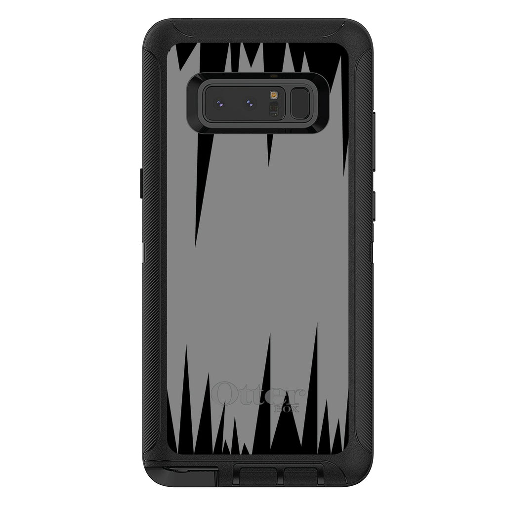 Grey Black Spikes OtterBox Defender Case for iPhone & Galaxy, view 17