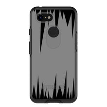 DistinctInk™ OtterBox Symmetry Series Case for Apple iPhone / Samsung Galaxy / Google Pixel - Grey Black Spikes