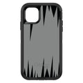 Grey Black Spikes OtterBox Defender Case for iPhone & Galaxy, view 2