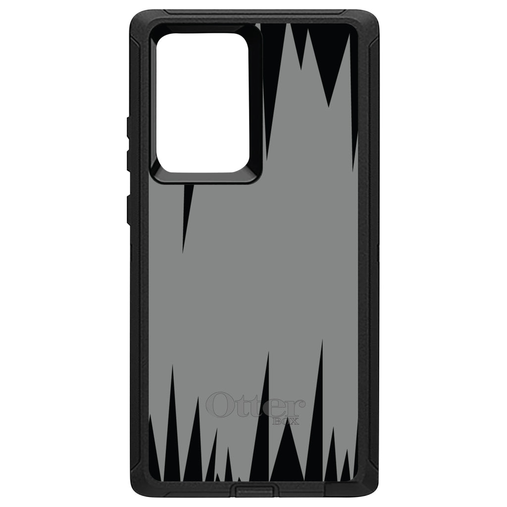 Grey Black Spikes OtterBox Defender Case for iPhone & Galaxy, view 13