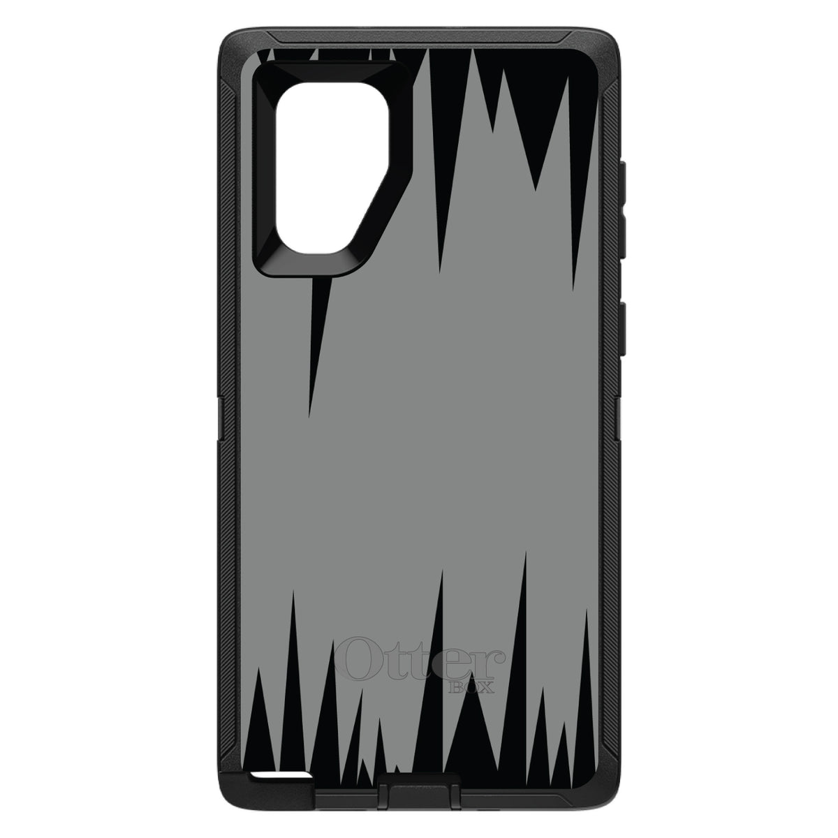 Grey Black Spikes OtterBox Defender Case for iPhone & Galaxy, view 15