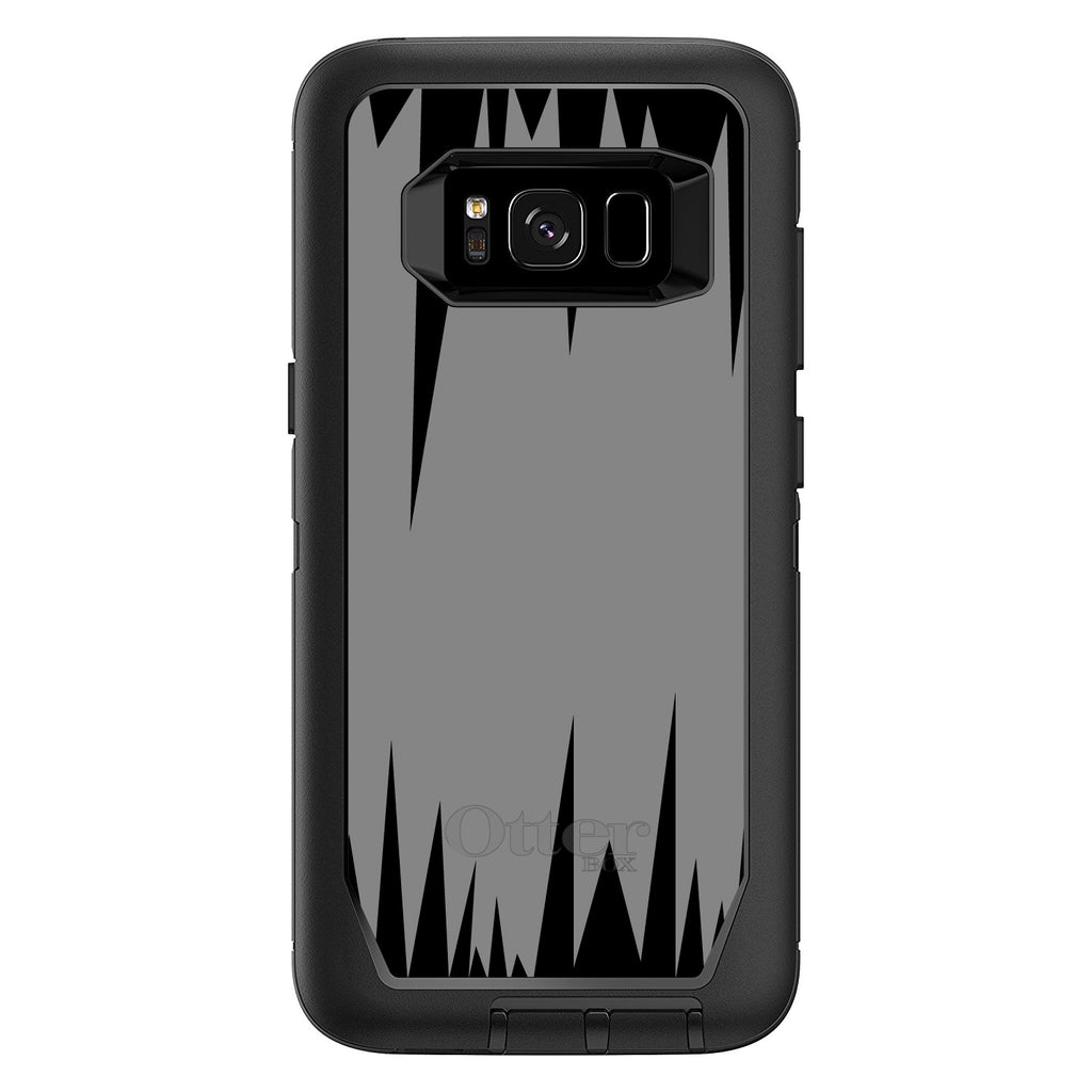 Grey Black Spikes OtterBox Defender Case for iPhone & Galaxy, view 12