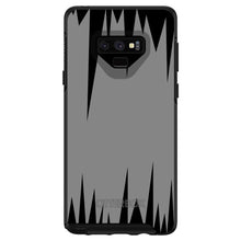 DistinctInk™ OtterBox Symmetry Series Case for Apple iPhone / Samsung Galaxy / Google Pixel - Grey Black Spikes