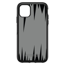 DistinctInk™ OtterBox Symmetry Series Case for Apple iPhone / Samsung Galaxy / Google Pixel - Grey Black Spikes