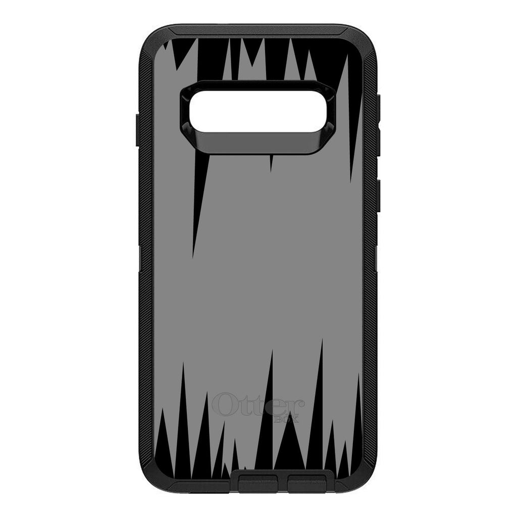 Grey Black Spikes OtterBox Defender Case for iPhone & Galaxy, view 9