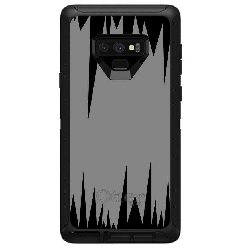 Grey Black Spikes OtterBox Defender Case for iPhone & Galaxy, view 16
