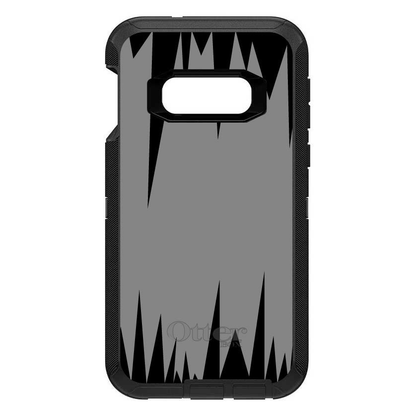 Grey Black Spikes OtterBox Defender Case for iPhone & Galaxy, view 10