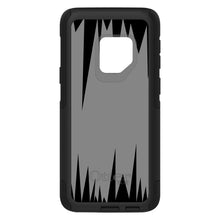 DistinctInk™ OtterBox Commuter Series Case for Apple iPhone or Samsung Galaxy - Grey Black Spikes