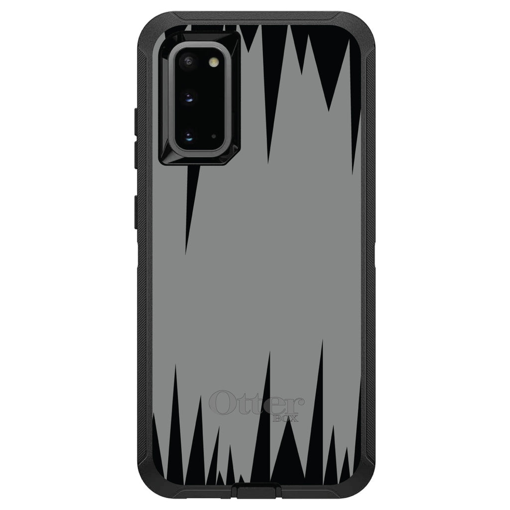 Grey Black Spikes OtterBox Defender Case for iPhone & Galaxy, view 8