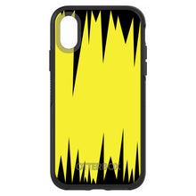 DistinctInk™ OtterBox Symmetry Series Case for Apple iPhone / Samsung Galaxy / Google Pixel - Yellow Black Spikes