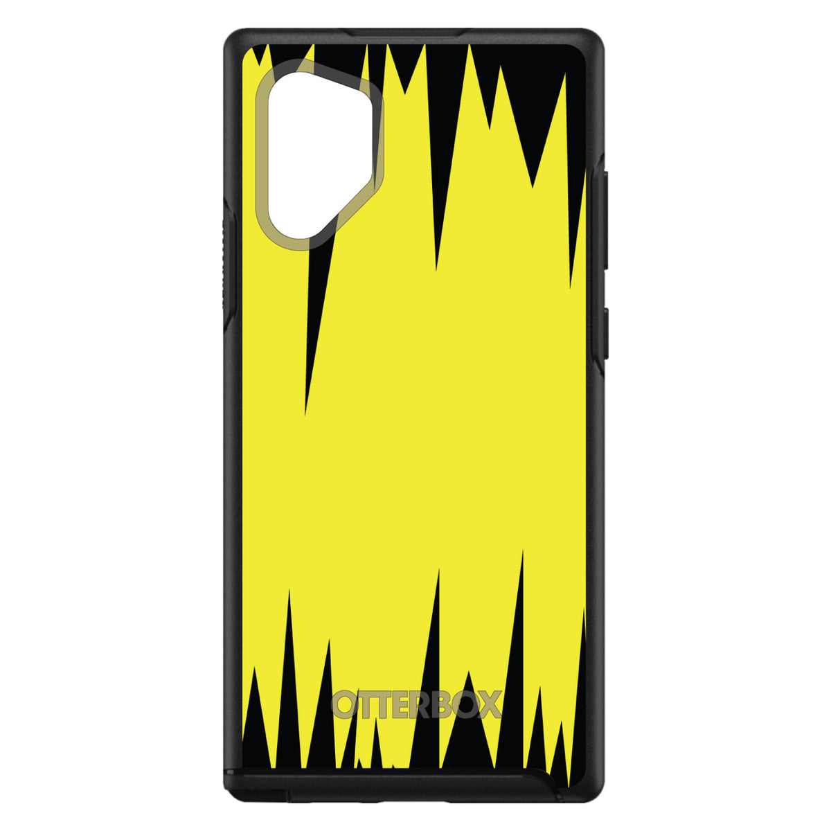 Yellow Black Spikes OtterBox Symmetry Case for iPhone & Galaxy, view 11