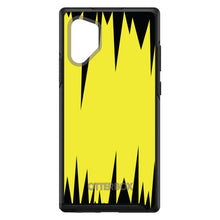 DistinctInk™ OtterBox Symmetry Series Case for Apple iPhone / Samsung Galaxy / Google Pixel - Yellow Black Spikes