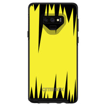 DistinctInk™ OtterBox Symmetry Series Case for Apple iPhone / Samsung Galaxy / Google Pixel - Yellow Black Spikes
