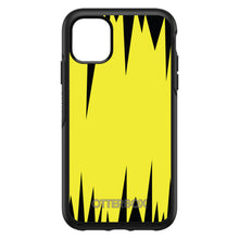 DistinctInk™ OtterBox Symmetry Series Case for Apple iPhone / Samsung Galaxy / Google Pixel - Yellow Black Spikes