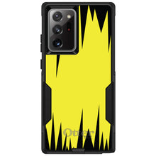DistinctInk™ OtterBox Commuter Series Case for Apple iPhone or Samsung Galaxy - Yellow Black Spikes