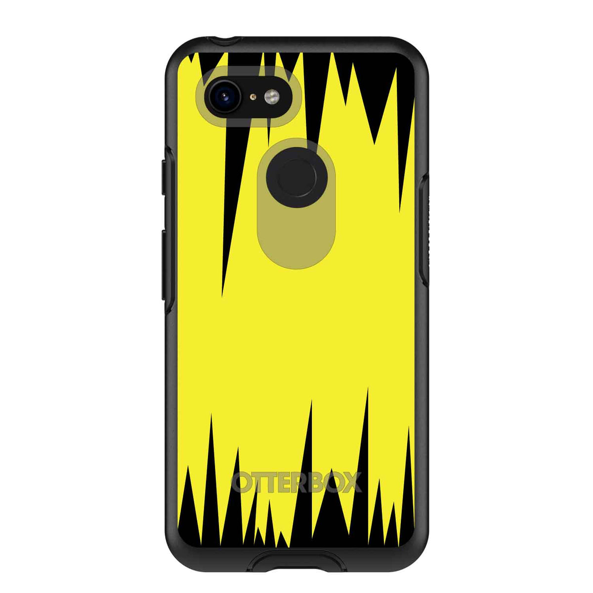 Yellow Black Spikes OtterBox Symmetry Case for iPhone & Galaxy, view 15