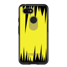 DistinctInk™ OtterBox Symmetry Series Case for Apple iPhone / Samsung Galaxy / Google Pixel - Yellow Black Spikes