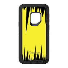DistinctInk™ OtterBox Defender Series Case for Apple iPhone / Samsung Galaxy / Google Pixel - Yellow Black Spikes