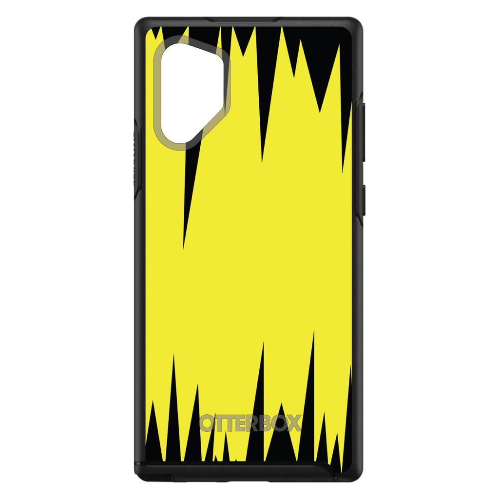 Yellow Black Spikes OtterBox Symmetry Case for iPhone & Galaxy, view 12