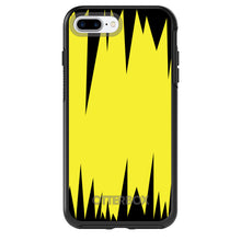 DistinctInk™ OtterBox Symmetry Series Case for Apple iPhone / Samsung Galaxy / Google Pixel - Yellow Black Spikes