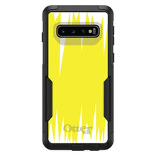 DistinctInk™ OtterBox Commuter Series Case for Apple iPhone or Samsung Galaxy - Yellow White Spikes