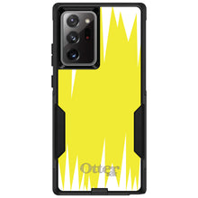 DistinctInk™ OtterBox Commuter Series Case for Apple iPhone or Samsung Galaxy - Yellow White Spikes