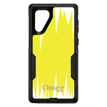 DistinctInk™ OtterBox Commuter Series Case for Apple iPhone or Samsung Galaxy - Yellow White Spikes