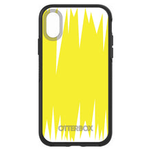 DistinctInk™ OtterBox Symmetry Series Case for Apple iPhone / Samsung Galaxy / Google Pixel - Yellow White Spikes
