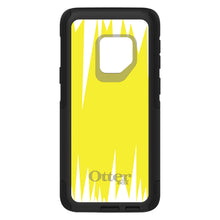 DistinctInk™ OtterBox Commuter Series Case for Apple iPhone or Samsung Galaxy - Yellow White Spikes