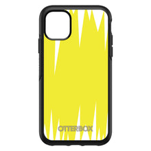DistinctInk™ OtterBox Symmetry Series Case for Apple iPhone / Samsung Galaxy / Google Pixel - Yellow White Spikes