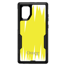 DistinctInk™ OtterBox Commuter Series Case for Apple iPhone or Samsung Galaxy - Yellow White Spikes