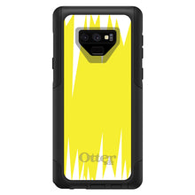 DistinctInk™ OtterBox Commuter Series Case for Apple iPhone or Samsung Galaxy - Yellow White Spikes