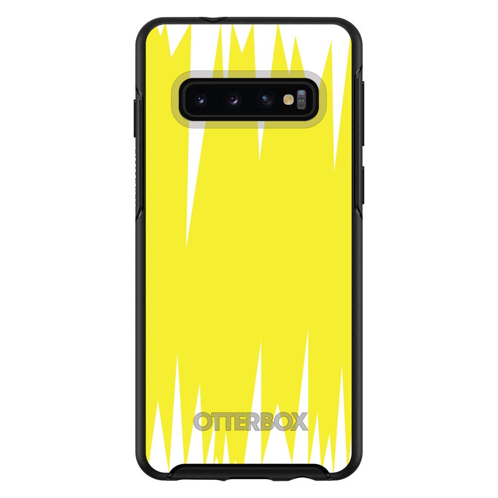 Yellow White Spikes OtterBox Symmetry Case for iPhone & Galaxy, view 6
