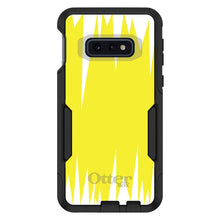 DistinctInk™ OtterBox Commuter Series Case for Apple iPhone or Samsung Galaxy - Yellow White Spikes