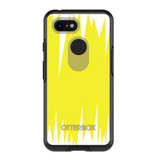 DistinctInk™ OtterBox Symmetry Series Case for Apple iPhone / Samsung Galaxy / Google Pixel - Yellow White Spikes