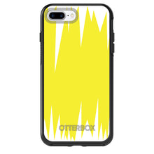 DistinctInk™ OtterBox Symmetry Series Case for Apple iPhone / Samsung Galaxy / Google Pixel - Yellow White Spikes