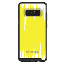 DistinctInk™ OtterBox Symmetry Series Case for Apple iPhone / Samsung Galaxy / Google Pixel - Yellow White Spikes