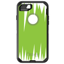 DistinctInk™ OtterBox Defender Series Case for Apple iPhone / Samsung Galaxy / Google Pixel - Lime Green White Spikes