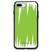 DistinctInk™ OtterBox Symmetry Series Case for Apple iPhone / Samsung Galaxy / Google Pixel - Lime Green White Spikes