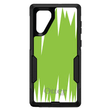 DistinctInk™ OtterBox Commuter Series Case for Apple iPhone or Samsung Galaxy - Lime Green White Spikes