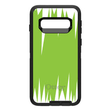 DistinctInk™ OtterBox Defender Series Case for Apple iPhone / Samsung Galaxy / Google Pixel - Lime Green White Spikes