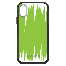 DistinctInk™ OtterBox Symmetry Series Case for Apple iPhone / Samsung Galaxy / Google Pixel - Lime Green White Spikes