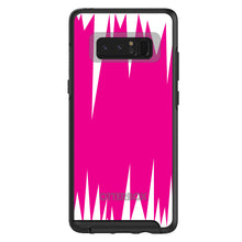 DistinctInk™ OtterBox Symmetry Series Case for Apple iPhone / Samsung Galaxy / Google Pixel - Neon Pink White Spikes