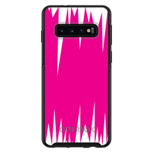 DistinctInk™ OtterBox Symmetry Series Case for Apple iPhone / Samsung Galaxy / Google Pixel - Neon Pink White Spikes