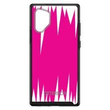 DistinctInk™ OtterBox Symmetry Series Case for Apple iPhone / Samsung Galaxy / Google Pixel - Neon Pink White Spikes