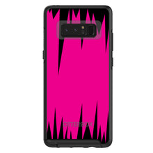 DistinctInk™ OtterBox Symmetry Series Case for Apple iPhone / Samsung Galaxy / Google Pixel - Neon Pink Black Spikes