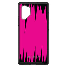 DistinctInk™ OtterBox Symmetry Series Case for Apple iPhone / Samsung Galaxy / Google Pixel - Neon Pink Black Spikes