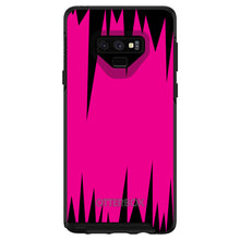 DistinctInk™ OtterBox Symmetry Series Case for Apple iPhone / Samsung Galaxy / Google Pixel - Neon Pink Black Spikes