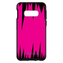 DistinctInk™ OtterBox Symmetry Series Case for Apple iPhone / Samsung Galaxy / Google Pixel - Neon Pink Black Spikes