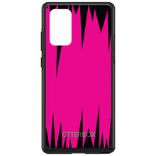 DistinctInk™ OtterBox Symmetry Series Case for Apple iPhone / Samsung Galaxy / Google Pixel - Neon Pink Black Spikes